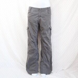 kühl gray cargo pants gorpcore utility cargo pants